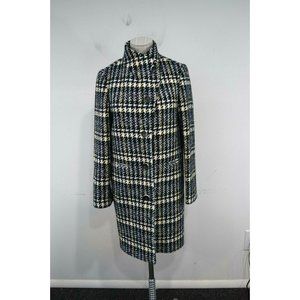By Anthropologie 2 Coat Hounds tooth Womens Long J